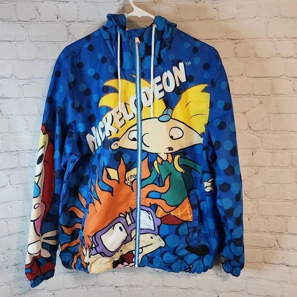 Men's Members Only "Nickelodeon" full zip jacket, size Large